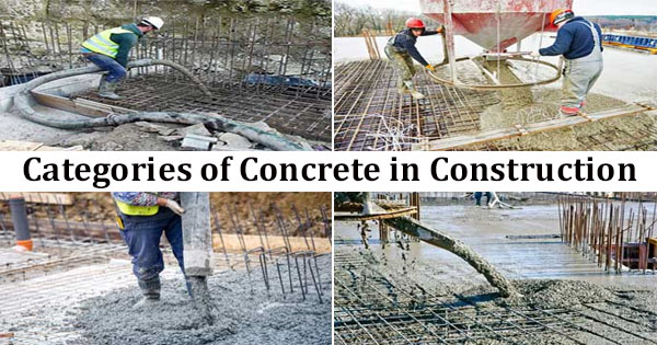 Categories of Concrete in Construction