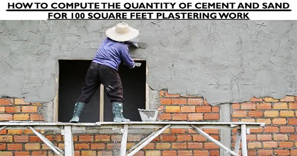 Plastering